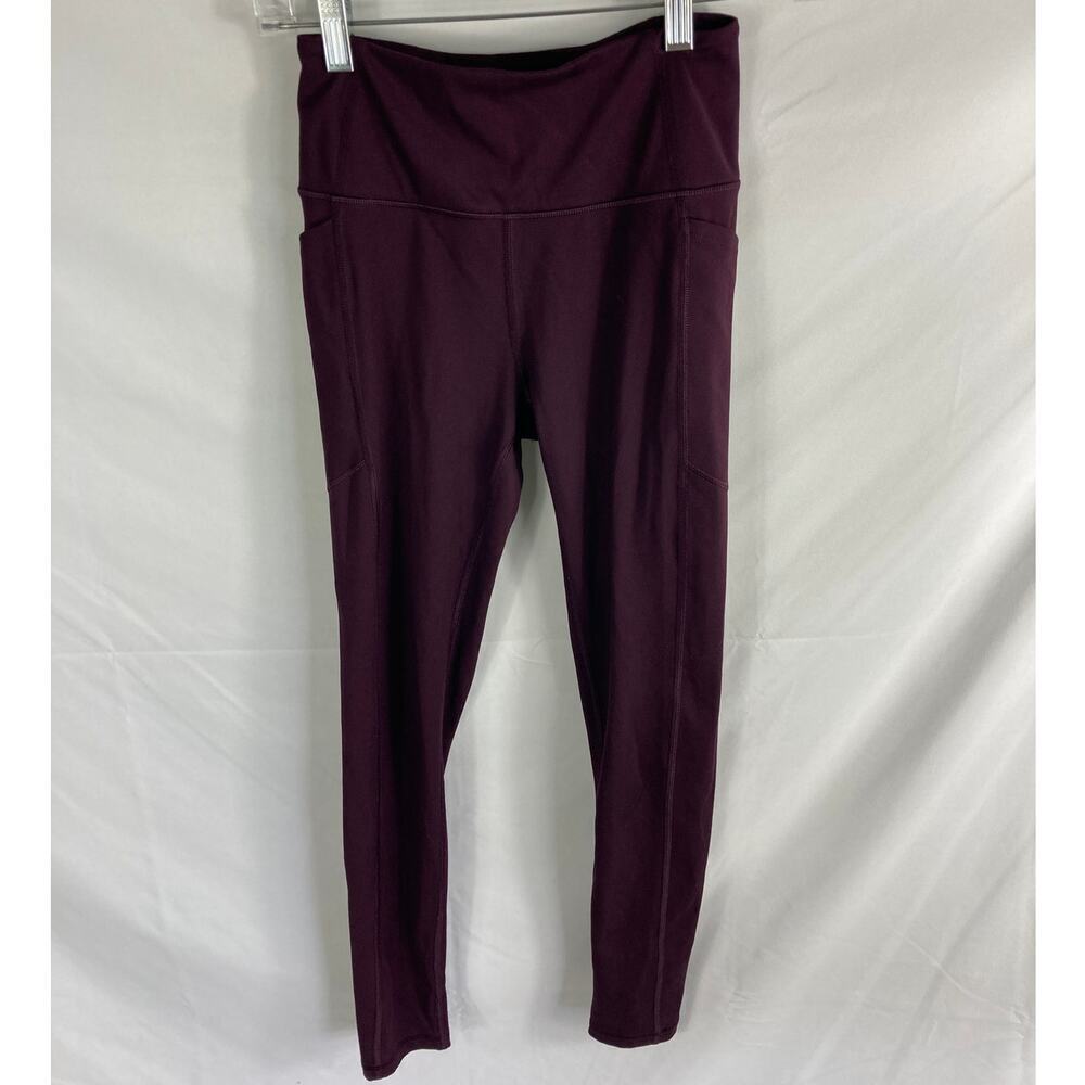 Victorias Secret Purple Pocket Leggings Size 2